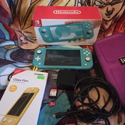 Turquoise Nintendo Switch Lite Console