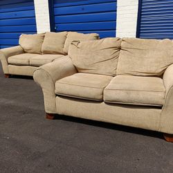 New Tan Ashley Furnitute Sofa Set 60% Off Retail!!!