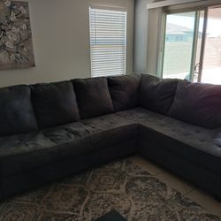 Slate Bluish / Grey Sectional