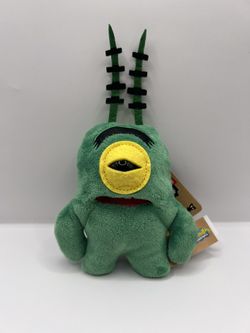 Fuggler Plankton Keyring Plush – 4.5” – NWT – In Hand & Ready to Ship!