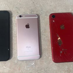 3 iPhones For Sale.
