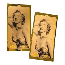 Marylin Monroe 24kt Gold Note Limited Edition