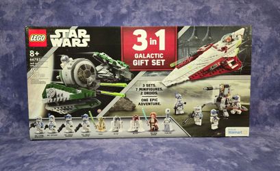 Lego Star Wars 66787 Jedi Masters 3 In 1 Galactic Gift Set NIB Retired