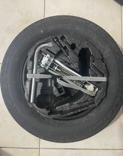 Spare Tire For a 2016 VW Passat With Kit