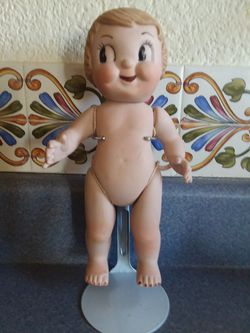Antique Doll, Okey cambells soup doll.