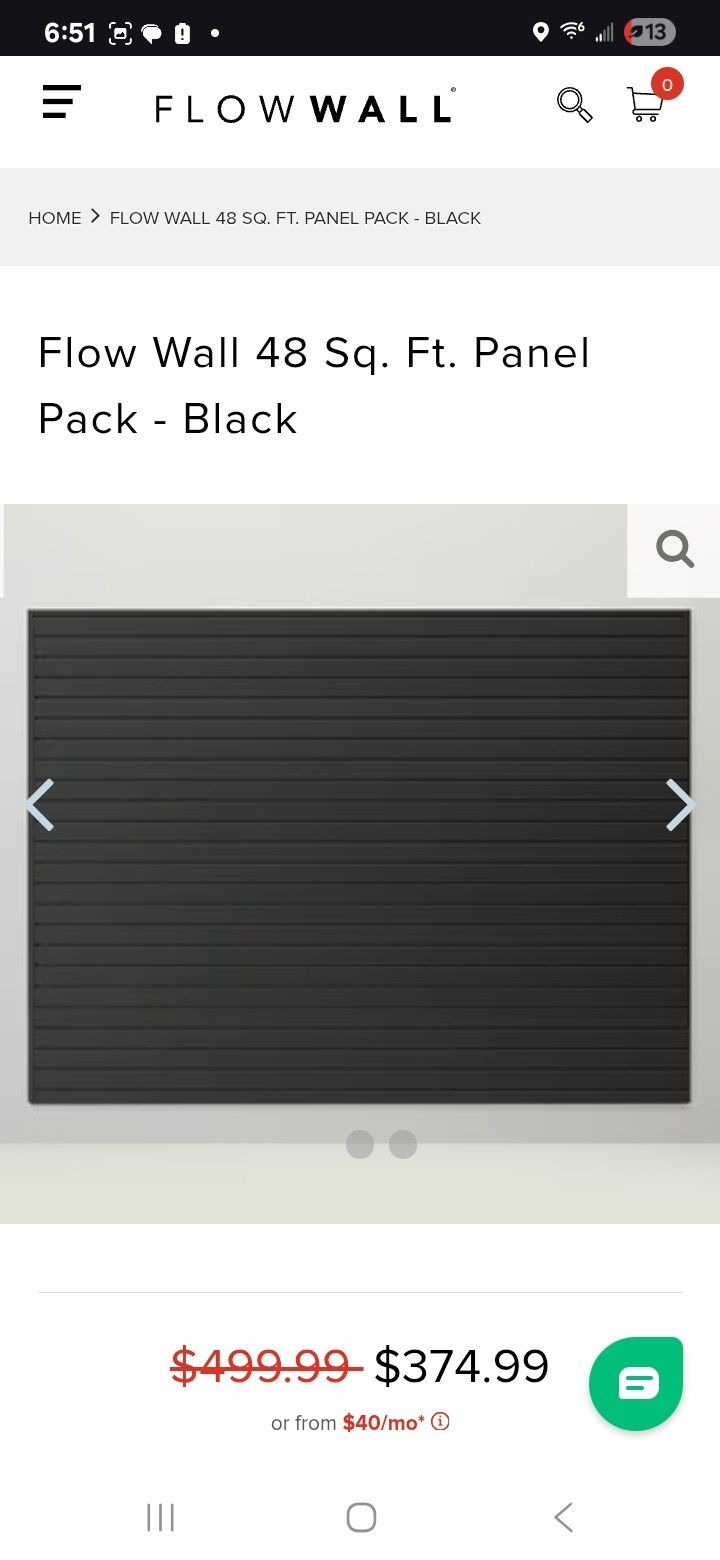 4 Boxes New Wall Slats Heavy Duty