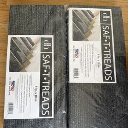 Dynasty Home Saf-T-Treads, which are non-slip carpet stair treads designed for indoor use. 