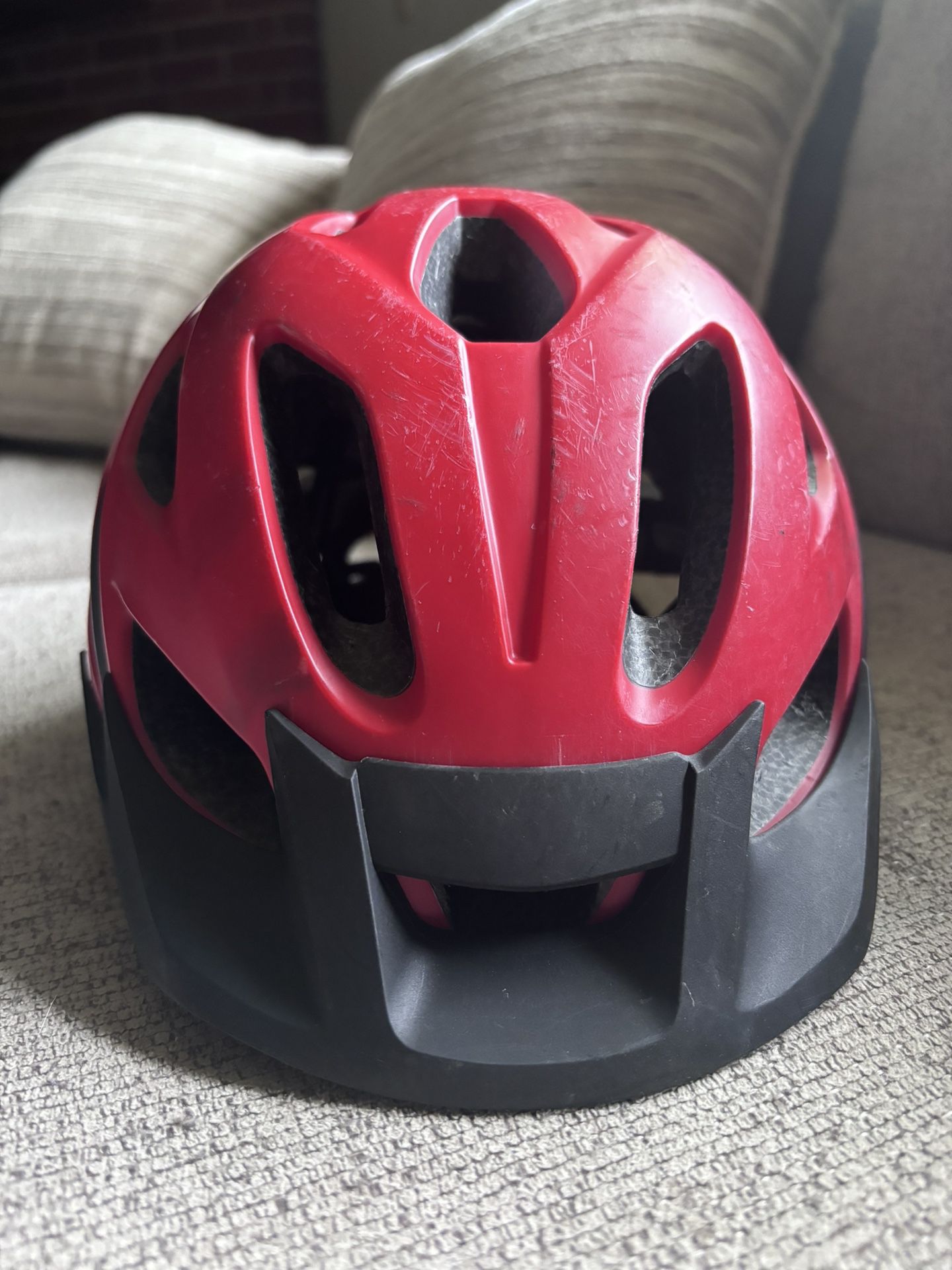 Red Bike Helmet