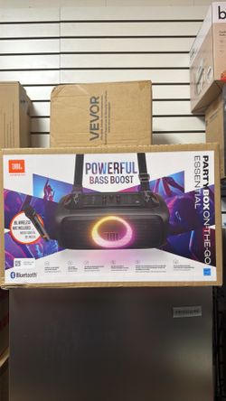 New Box - JBL Onthego With Microphone 🎤 - Financing Available