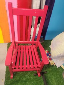 RED ROCKING CHAIR KIDS