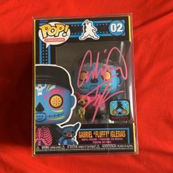 Signed Fluffy Funko Pop