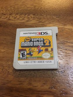 Super Mario bros 2 Nintendo 3ds game
