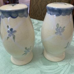 Pfaltzgraff Summer Breeze Large Salt & Pepper Shakers