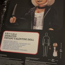 Tiffany, Valentine Doll Led Scarred Chucky Doll