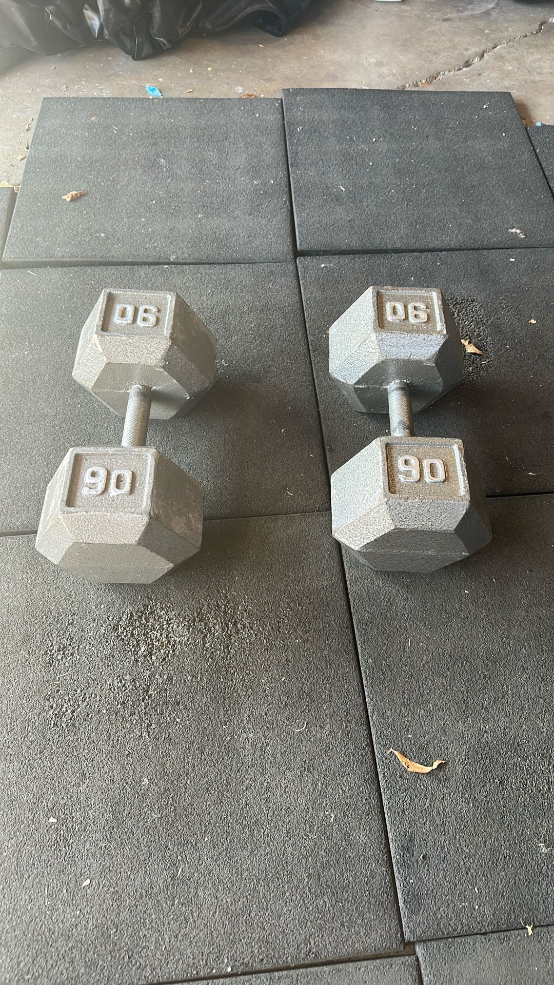 90 Lb. Dumbbells