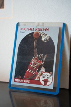 1990 NBA Hoops Michael Jordan #65 Guard Card