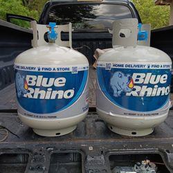 2 NEW Empty Propane Bottles $60 For Both OBO 