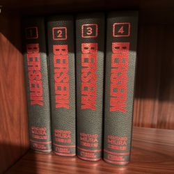 Berserk Deluxe Edition Volumes (1-4) 