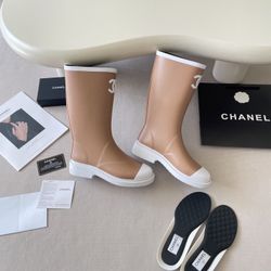 Brand-new Chanel boots—sizes available
