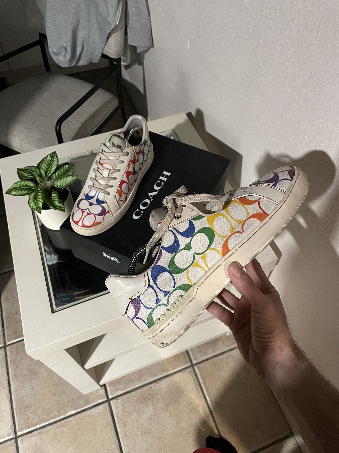 Men’s Coach Sneakers  Only 72$