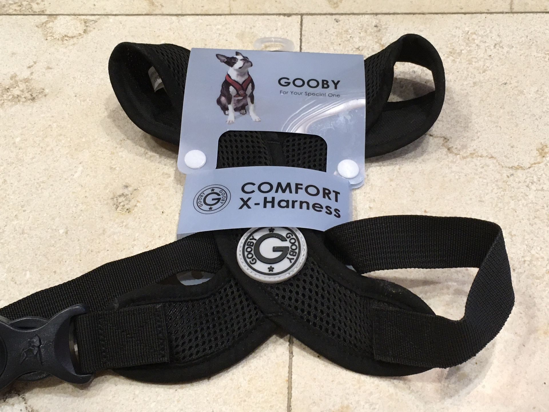 Gooby Comfort X Dog Harness Choke Free V Neck Size Large For Small Dogs