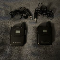 Sennheiser Avx Transmitter and Lav microphones 2 pair