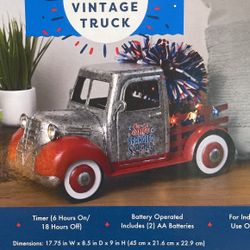 VINTAGE STAR SPANGLED BANNER TRUCK …!!