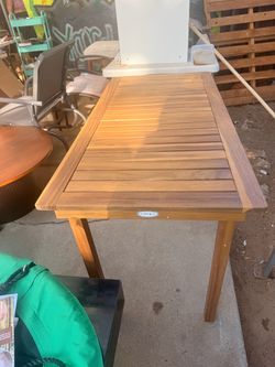 Teak Wood Outdoor Patio Table