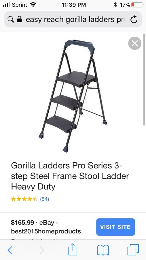 easy reach gorilla ladders pro series