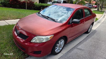 2009 toyora corolla LE