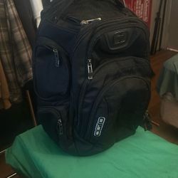 OGIO Black Laptop Backpack – Multi Pocket Tech Bag – Durable Travel/School