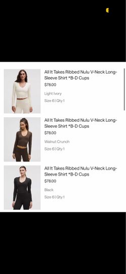 Lululemon Shirts (3)