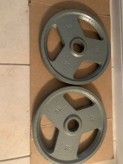 2 * 35lb Plates
