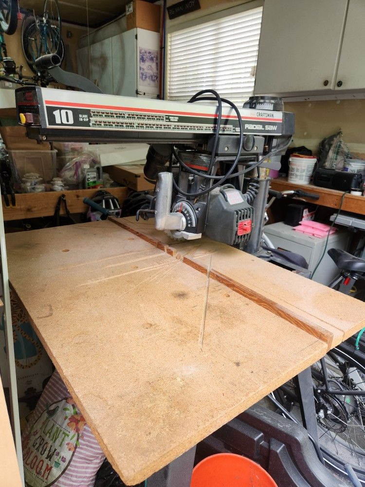 Radial Saw, 10"