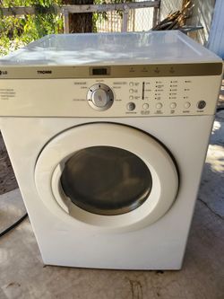 Lg Electric dryer super capacity Heavy-duty