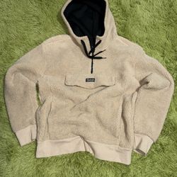 Hollister Men's Half Zip Pullover Hoodie  size medium