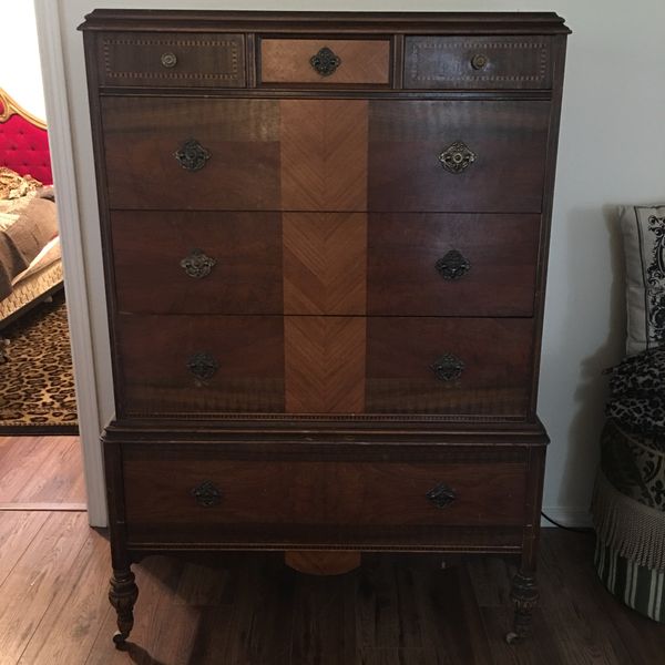Antique Tall Boy Dresser For Sale In Tacoma Wa Offerup