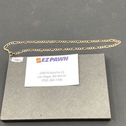 10kt Figaro Chain 