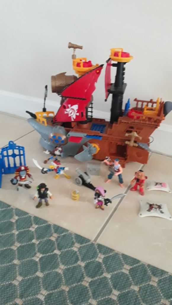 Juguetes Para Niños " Barco Pirata " ⚓⛵