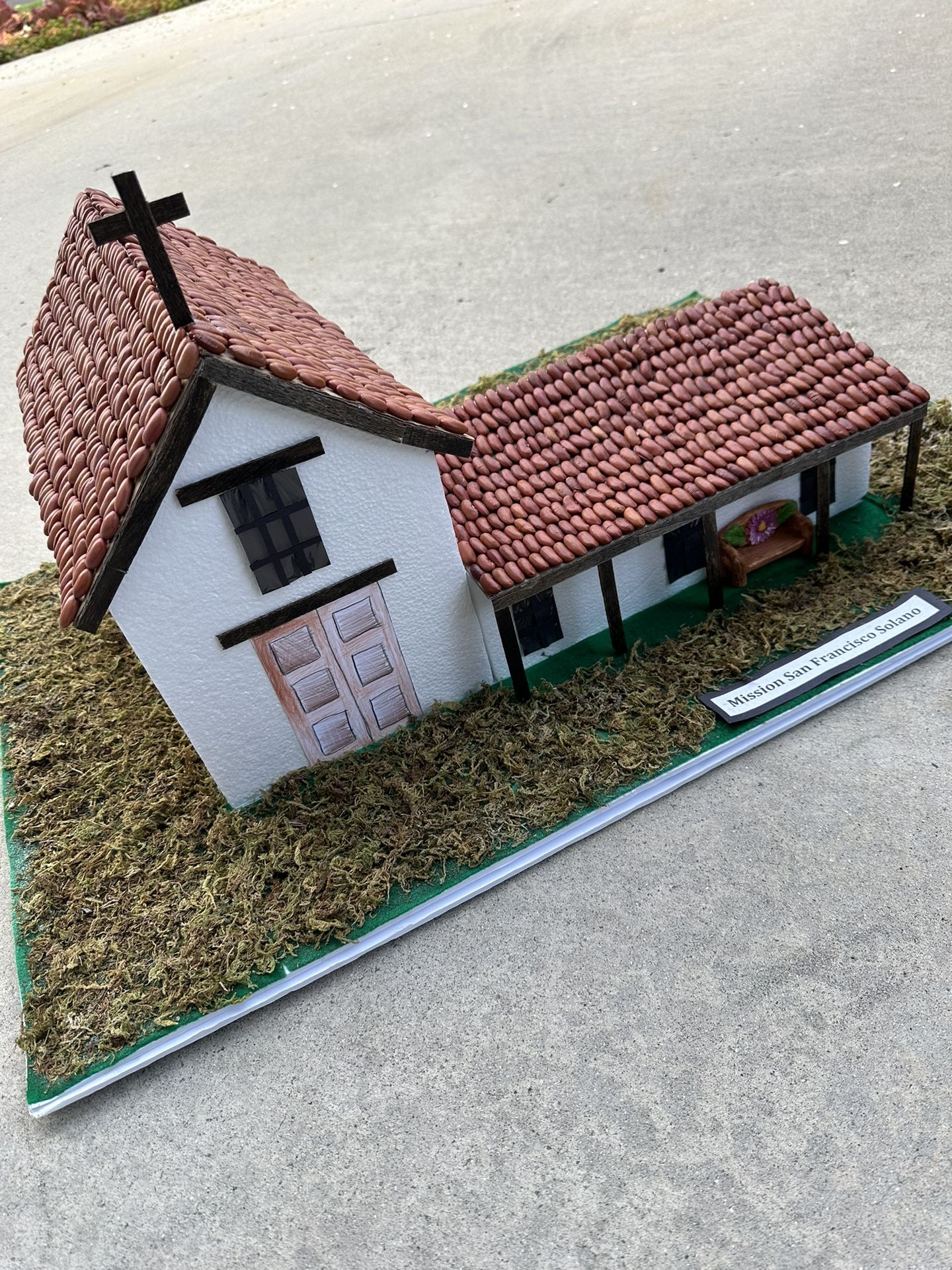 San Francisco Solano Argentina California Mission Model Kit - San Francisco  Solano School Project Building Set School Project Kit