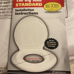 The Big John Bariatric Toilet Seat - New