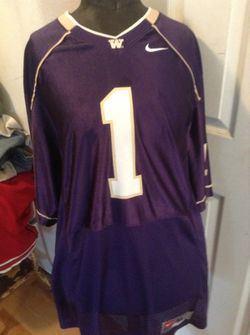UW football jersey
