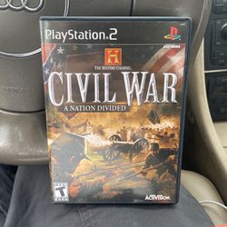 Civic War PS2 Game Complete