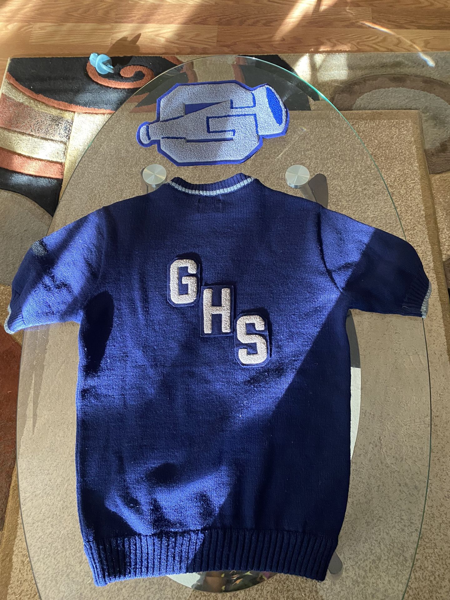 Vintage Gresham High School Knitter Sweater