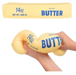 Squeeze Butter, Large Squishy Stress Toy, Children Ages 3+ BRAND NEW SEALED