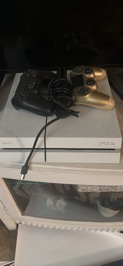 PS4 with Accessories and Extra Storage