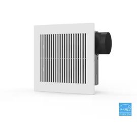 ReVent 50 CFM Quick Install Professional Ceiling and Wall Mount Easy Roomside Bathroom/Bath Exhaust Fan, ENERGY STAR