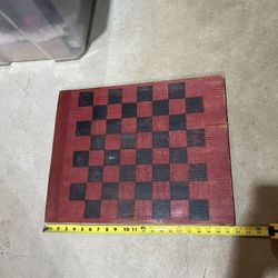 Home Made Wood Chess Board