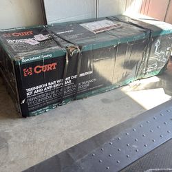 Curt trunnion bar and anti sway bar