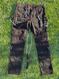 Tripp NYC Punk Goth Scene Slim Fit Pants  | Size 32